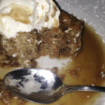 Sticky toffee pudding at the Cock & Bull pub in Midtown. Kiley Bense.