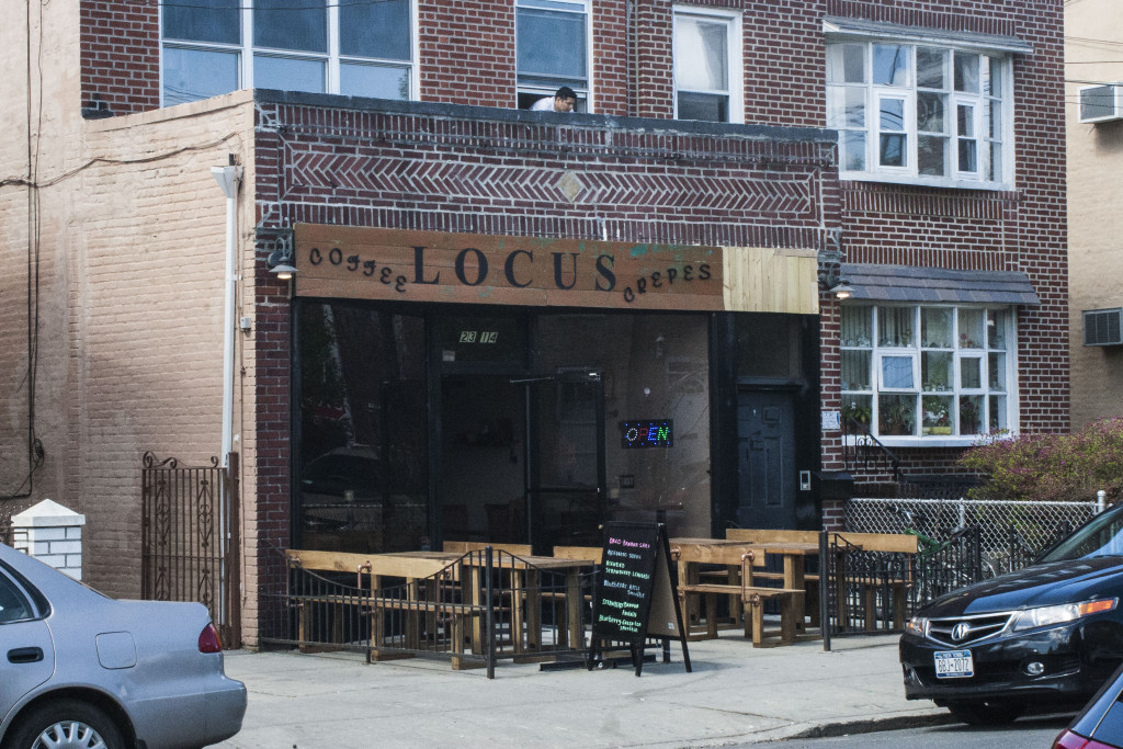 Locus Cafe opened on Ditmars Blvd in January, 2015