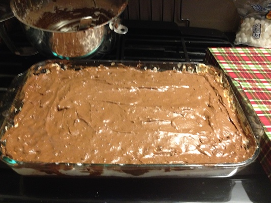 My attempt at replicating my mother's famous brownies. Photo: Brittany Robins, 