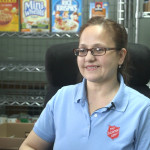 Madeline Morales, Community Service Coordinator at the Salvation Army Port Richmond Corps in Staten Island, discusses the food pantry.