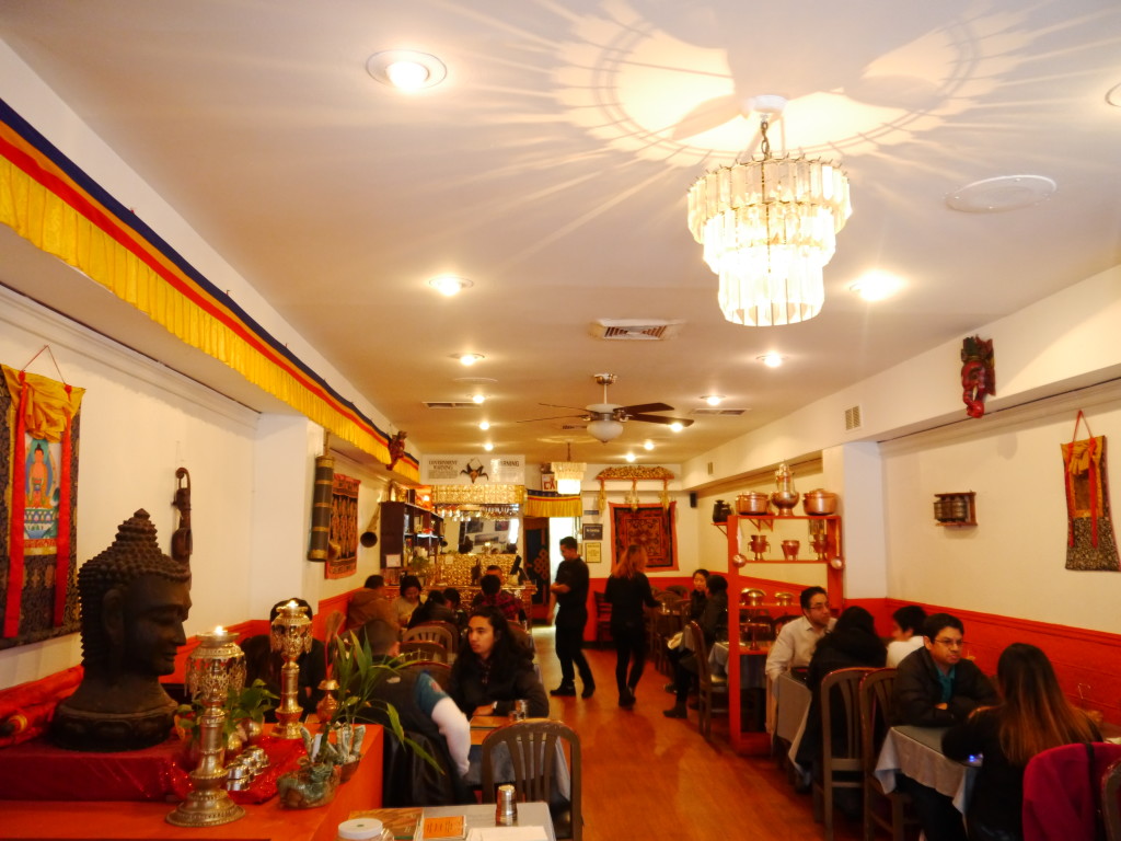 The Mustang Thakali Kitchen in Jackson Heights offers authentic Nepali cuisine. Photo: Roxanne Wang.